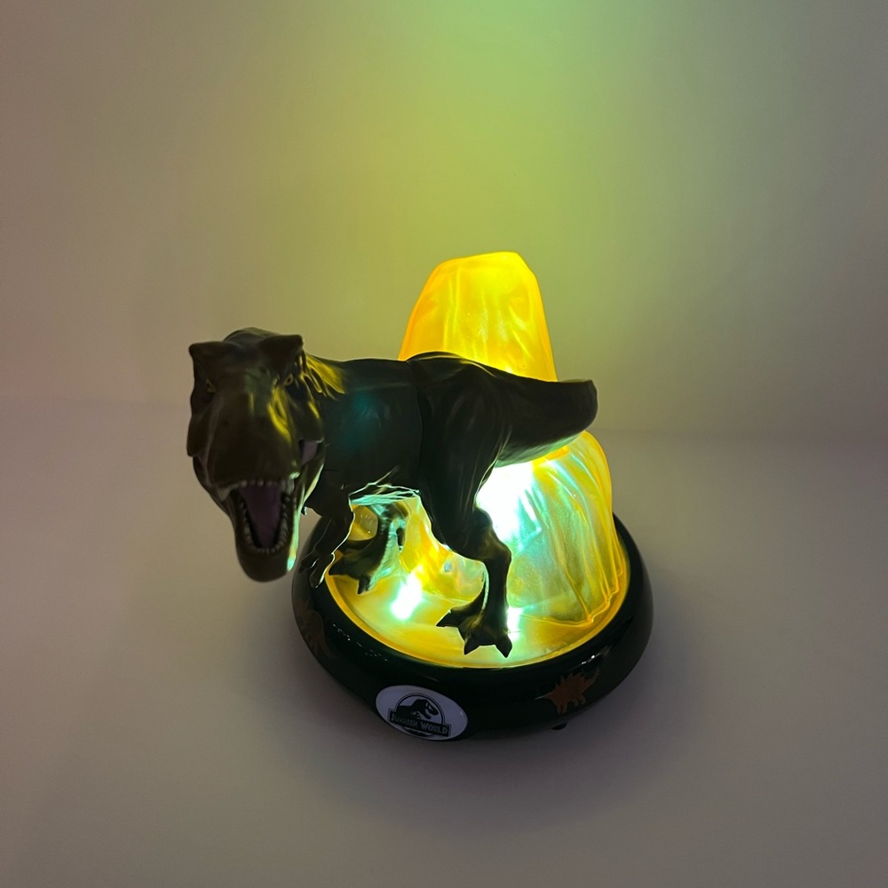 Jurassic World TREX night light battery operated dinosaur Tyrannosaurus rex